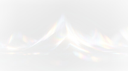 Radiant Color Refraction PNG.Rainbow Crystal Light Overlay