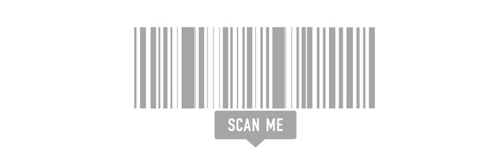 bar code isolated on white background 