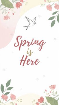 Spring is Here Announcement