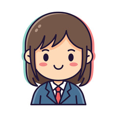 Cartoon Businesswoman Illustration