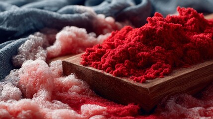 Eggs and spices with split color effect for creative culinary or rustic kitchen advertising photography composition