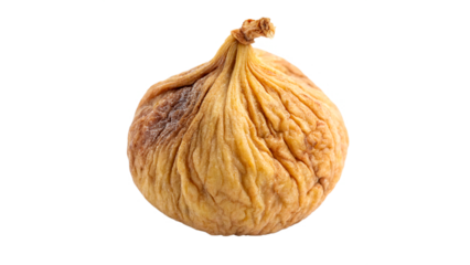 Dried figs in a simple composition on a transparent background.