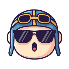 Aviator Character Illustration