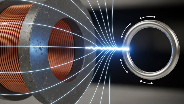 Cyclotron Coil and Magnetic Ring
