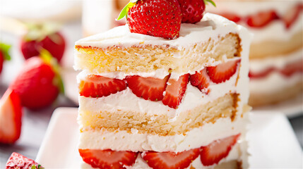 イチゴのショートケーキ