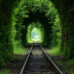 The Enchanting Green Tunnel of Love in Ukraine