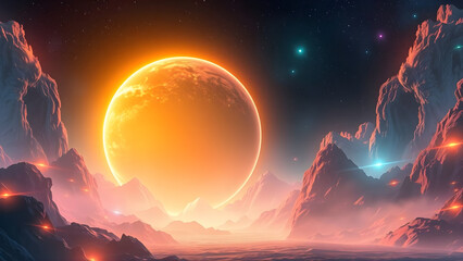 sunrise over the sea