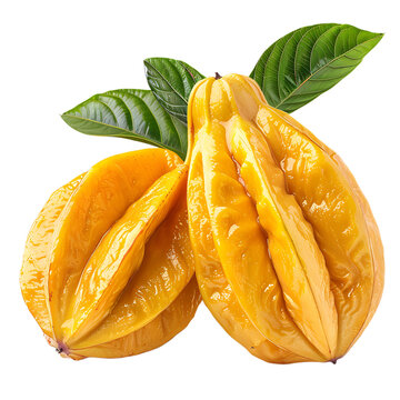 Fresh Canistel Eggfruit Whole Isolated On Transparent Background