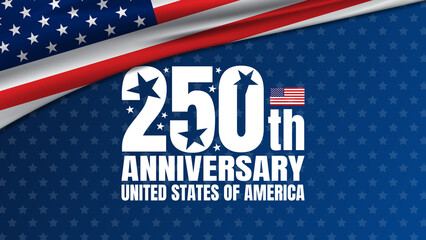 250th anniversary USA Background