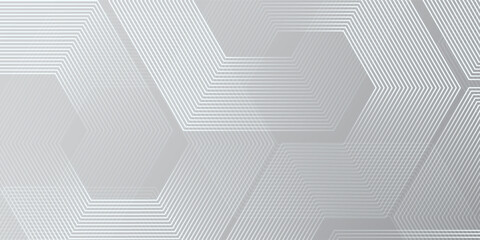Fototapeta premium lines on gray background. Geometric lines simple design modern art nice simple light