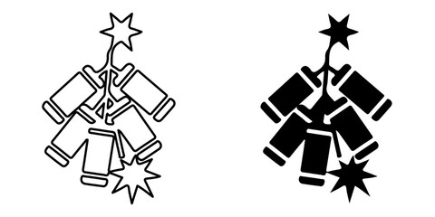 Firecracker icons © dhearr