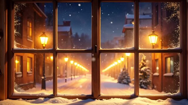 春の柔らかな日差しが窓から入り、ガラスに暖かな反射が生まれる。
室内は清潔で無人物、パステル系の色味が落ち着いた春の空気を作る。
ミニマルでテキスト配置に向いた余白を確保した構図。