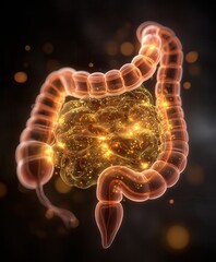 the work of beneficial probiotics in the intestines