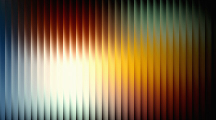 Colorful vertical striped background with a warm and cool gradient creating a modern abstract design