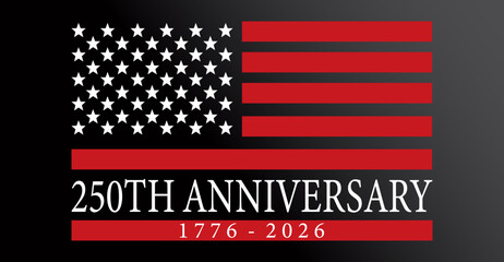 250th anniversary USA Background