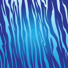 Blue and light blue zebra animal skin pattern abstract vibrant background design © Design6300