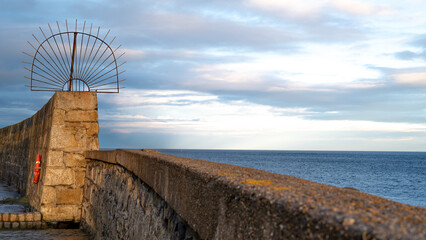 Evening cloudscape at Lossiemouth on the Moray Firth.