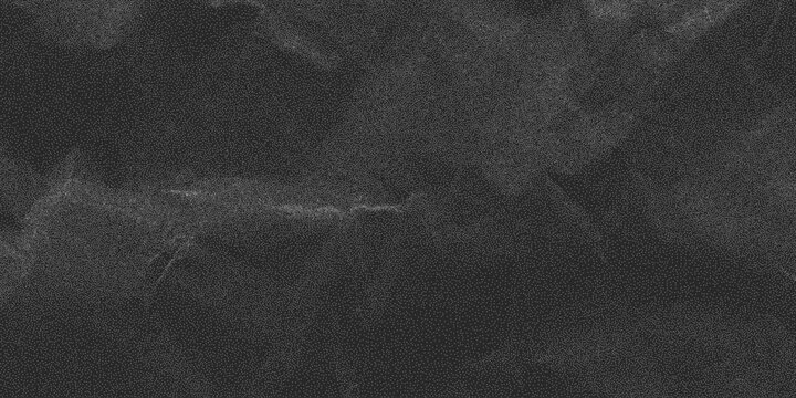Grunge distress surface with noisy grain and subtle halftone scatter. Crumpled paper folds and dusty marks, textured dark backdrop for layouts.