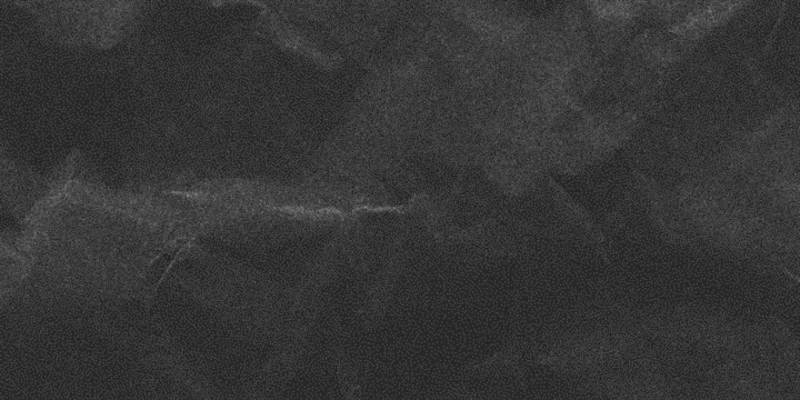Grunge distress surface with noisy grain and subtle halftone scatter. Crumpled paper folds and dusty marks, textured dark backdrop for layouts.