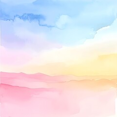 sunset in the mountains