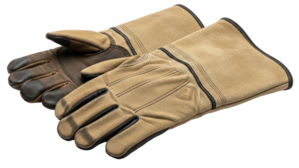 Work Gloves Pair Isolated Transparent Background