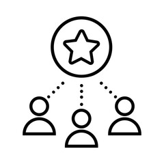 Reward vector icon. premium Illustration sign.  prize symbol. trophy logo.