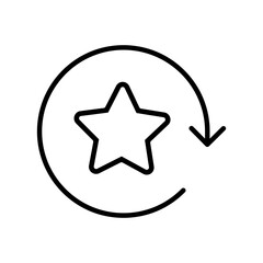 Reward vector icon. premium Illustration sign.  prize symbol. trophy logo.