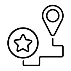 Reward vector icon. premium Illustration sign.  prize symbol. trophy logo.