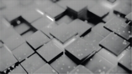 Abstract Halftone Dot Pattern Texture in Black and White Suitable for Digital Backgrounds and Graphic Design Elements