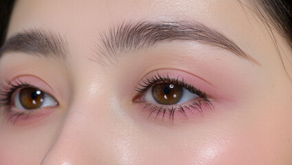 Obraz premium 目元のクローズアップ