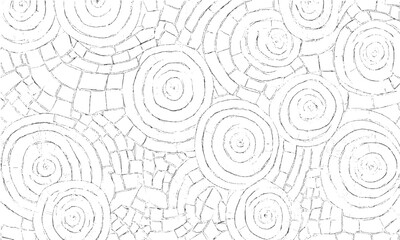 Fototapeta premium Artistic black and white abstract terrain map background, Abstract landscape contour lines with monochrome shading