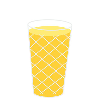 Ein Glas Apfelwein: Geripptes mit Schoppen, typisch in Hessen, transparent ohne Hintergrund 