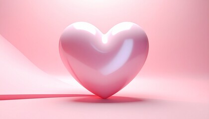 pink valentine heart
