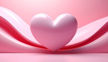 pink heart background