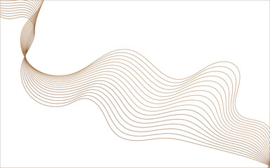 Abstract Wave Line Art Flowing Curves and dynamic, and versatile for technology, business, and creative media Graceful Arc for Design .