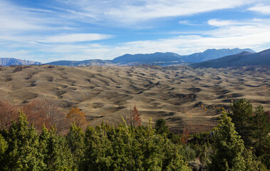 Autumn landscape in Durmitor National Park