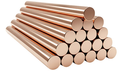Stack of Copper Rods
