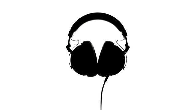 A vintage microphone isolated on transparent background
