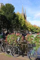 bicycles in amsterdam