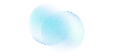 Gradient background, color gradation circle with grain noise texture, vector abstract watercolor holographic blur. Color gradient soft blend mesh of blue iridescent colors