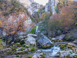 Autumn Colors in K&uuml;re Mountains: Horma Canyon, Ilıca Waterfall and Valla Canyon, Turkey