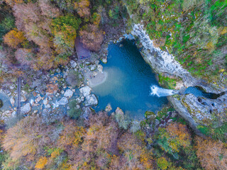 Autumn Colors in K&uuml;re Mountains: Horma Canyon, Ilıca Waterfall and Valla Canyon, Turkey