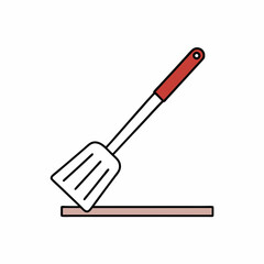 Kitchen Spatula Vector Illustration