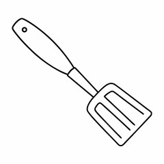 Kitchen Spatula Vector Illustration