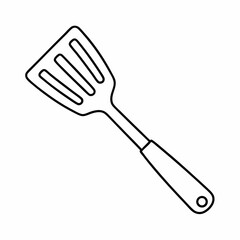 Kitchen Spatula Vector Illustration