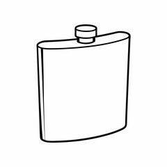Laboratory Flask Vector Illustration