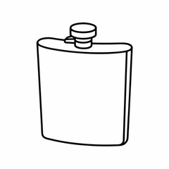 Laboratory Flask Vector Illustration