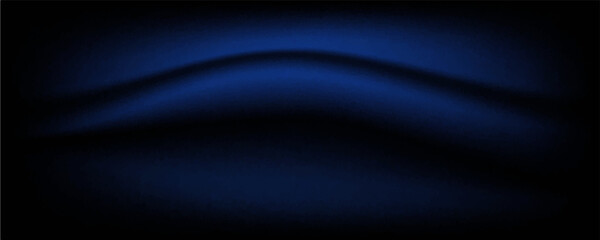 Dark Blue Gradient Abstract Background. Blurred Gradient with grain noise texture effect, elegant and futuristic good for wallpaper, copy space