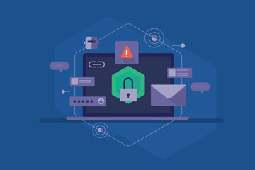 Intelligent cyber security solution, encrypted communication, threat scanning to protect network defense and digital assets.