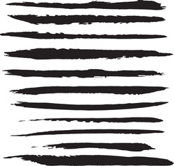 Adobe Illustrator brush strokes